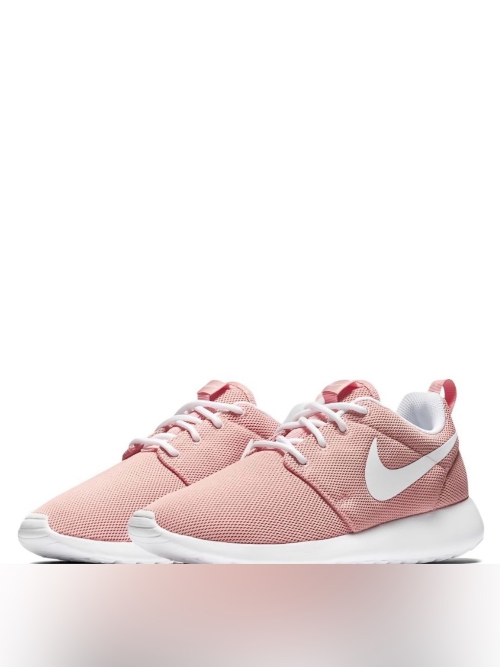 Nike Light Pink Women’s Mesh Lace-Up Sneakers
